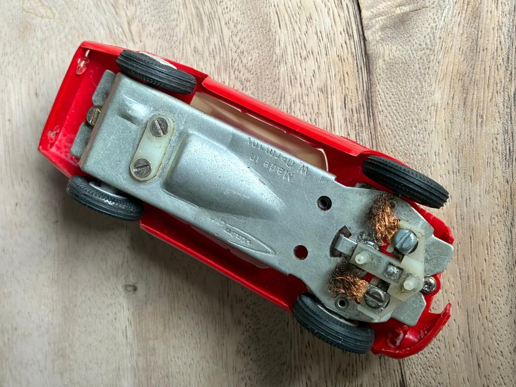 Stabo 1/32 ferrari (voor onderdelen), Ophalen of Verzenden, Gebruikt, Elektrisch, Overige merken