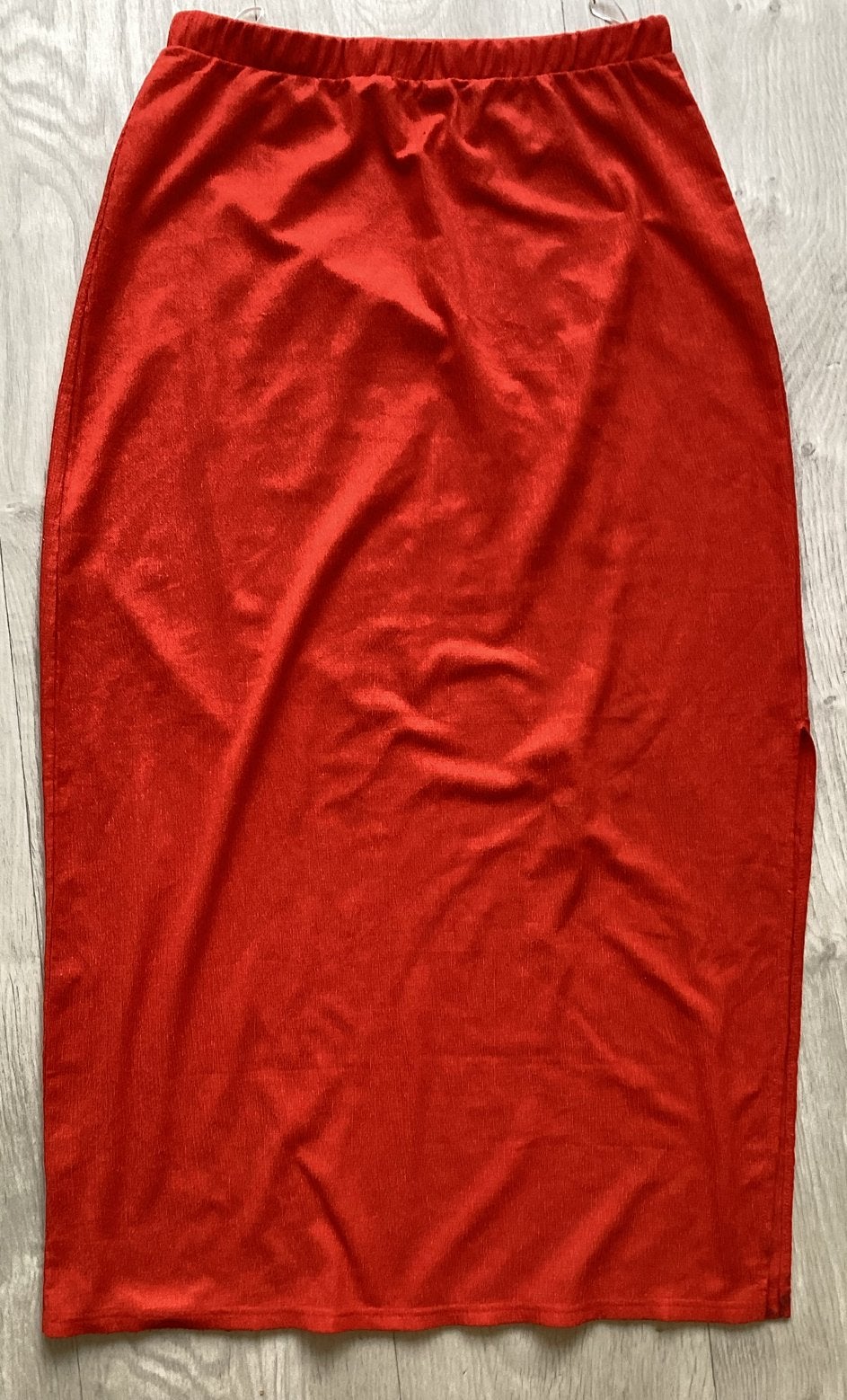 Pieces maxi rok maat XL, Kleding | Dames, Rokken, Maat 46/48 (XL) of groter, Oranje, Ophalen of Verzenden, Gedragen