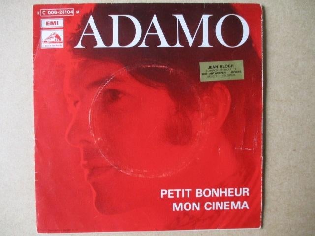 s0695 adamo - petit bonheur, Ophalen, Gebruikt, Overige genres