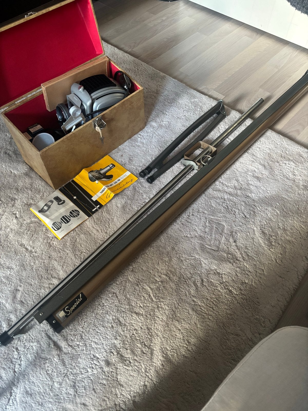 Unieke Vintage Diaset (50s/60s) – Noris Trumpf – Compleet, Ophalen of Verzenden, Gebruikt, Met scherm