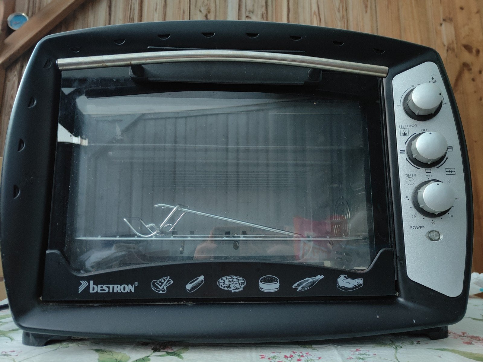 Bestron Mini-oven met grillfunctie, 1600W, Witgoed en Apparatuur, Ovens, Ophalen, Minder dan 45 cm, Hete lucht, Mini-oven