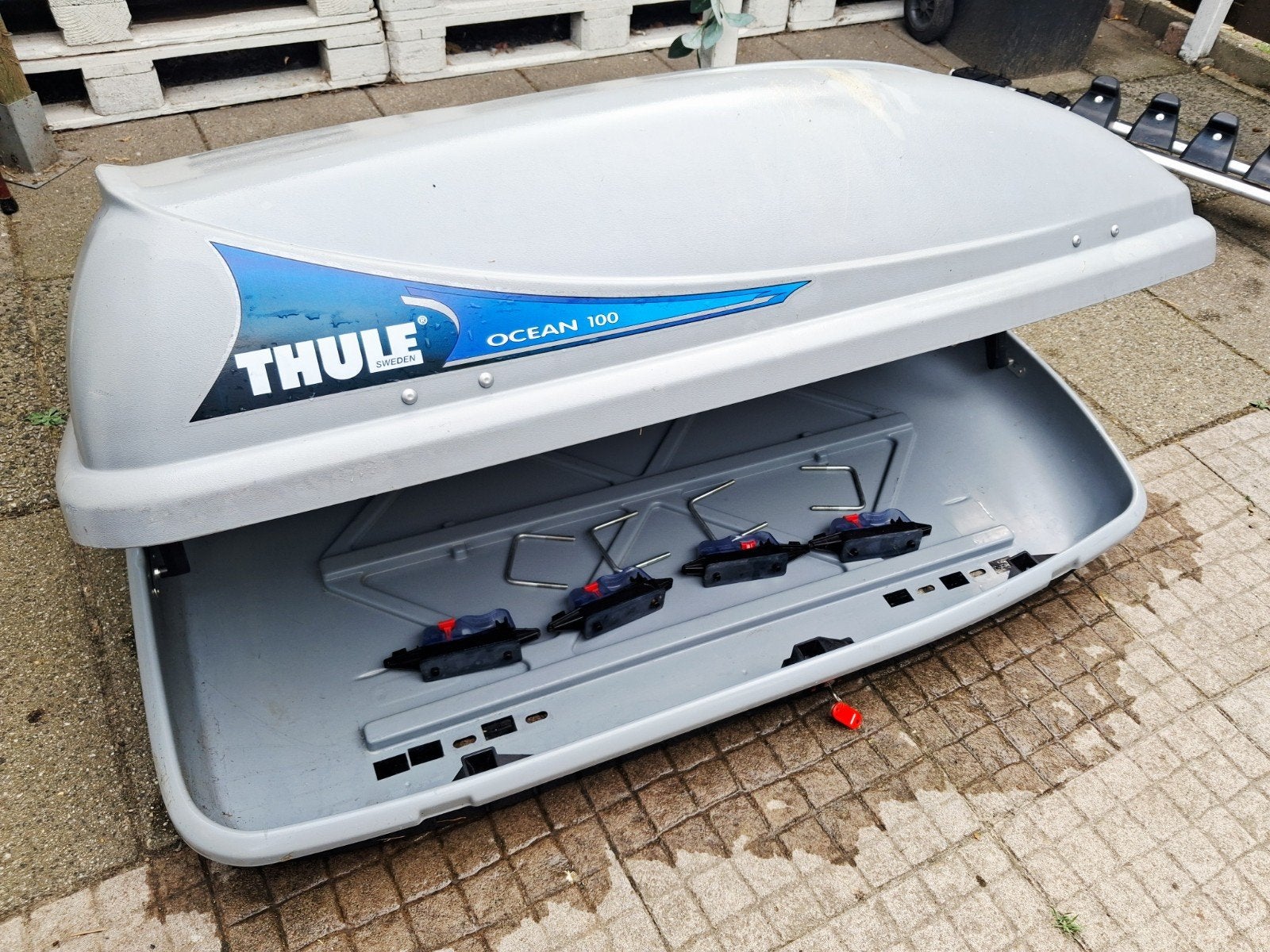 Thule Ocean 100 Dakkoffer, Auto diversen, Dakkoffers, Ophalen, Gebruikt