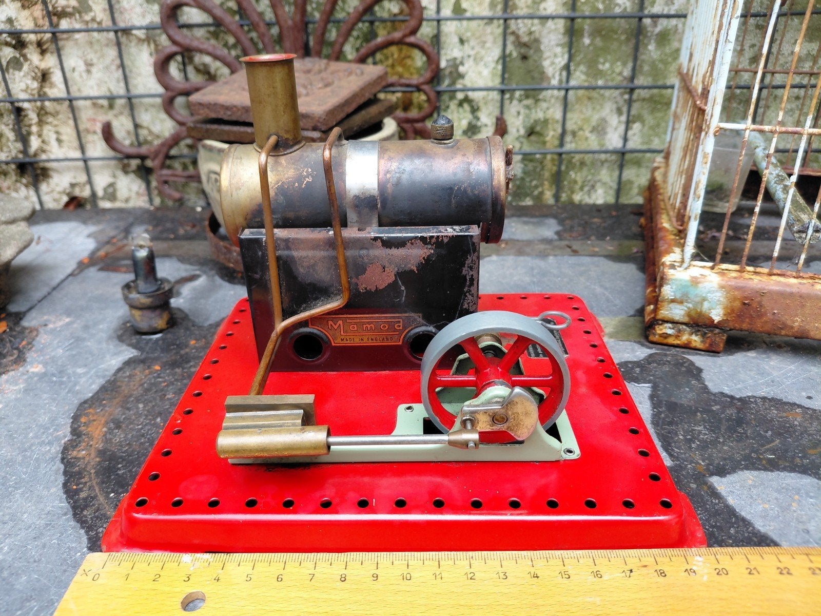 stoommachine vintage, Ophalen of Verzenden, Gebruikt