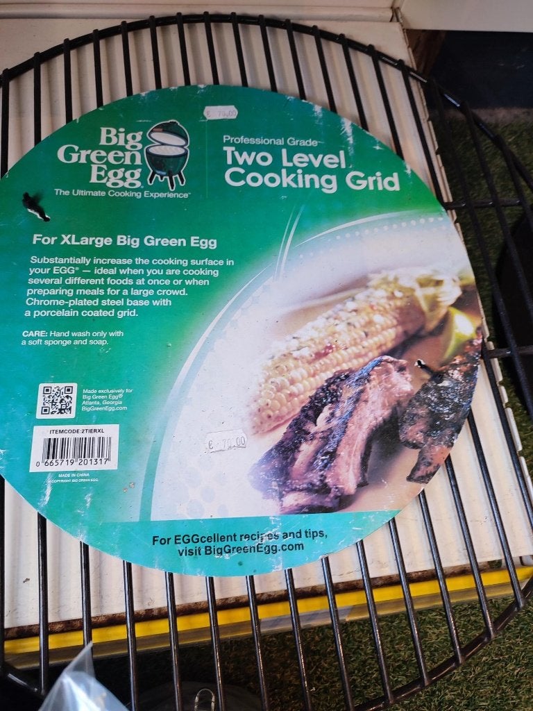 bge two level cooking grid, Big Green Egg (origineel), Doorn@hubo.nl, Rijswijk, Nieuw