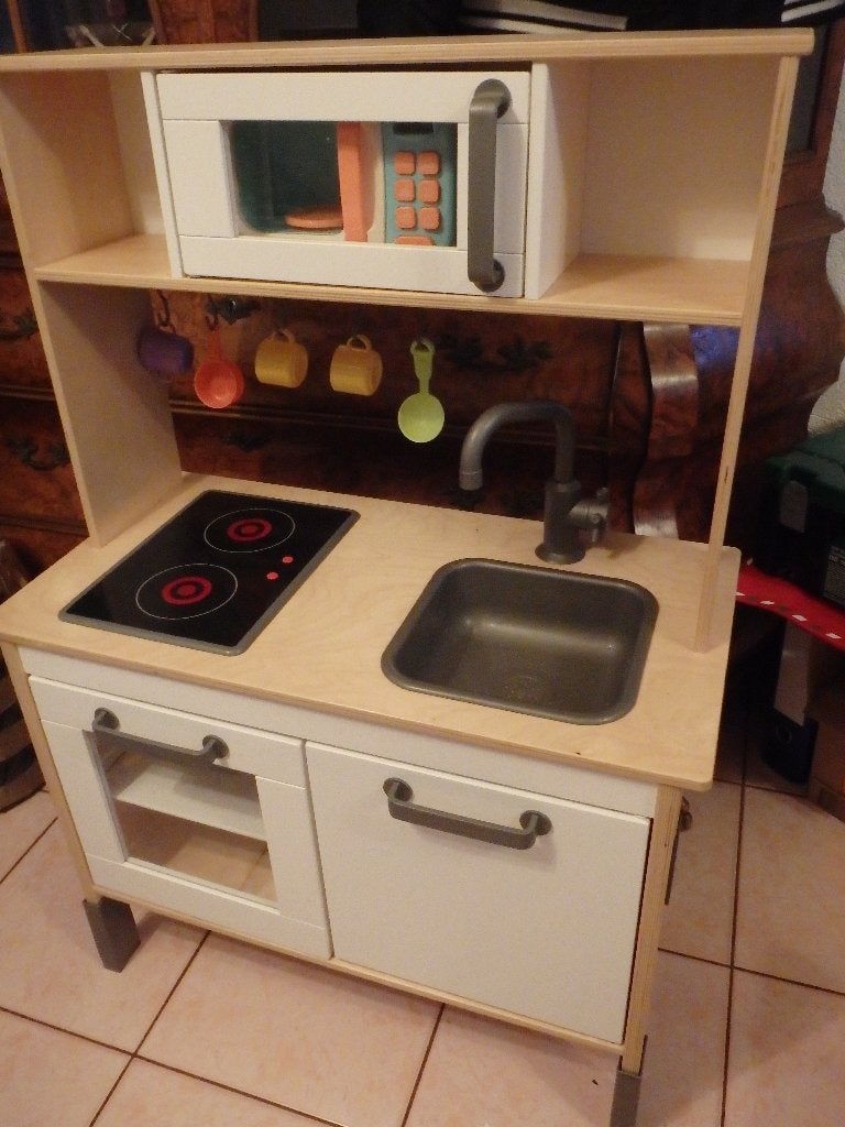 Ikea kinderkeukentje met accessoires, Ophalen, Zo goed als nieuw, Hout, Speelkeuken-accessoire