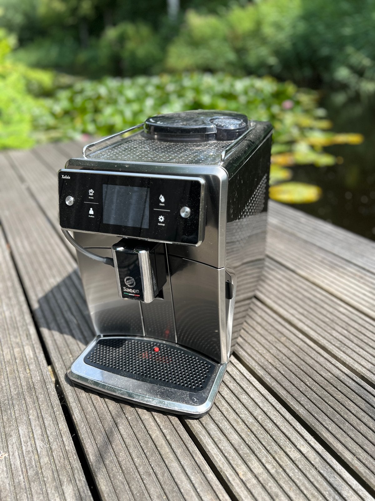 Saeco SM7685 Koffiemachine - Defect voor onderdelen, Afneembaar waterreservoir, Koffiemachine, Niet werkend, Koffiebonen