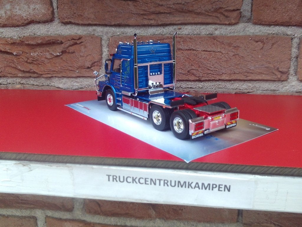 Tekno  Scania  Torpedo  142  van  Benny  Rasmussen., Hobby en Vrije tijd, Modelauto's | 1:50, Ophalen of Verzenden, Nieuw, Bus of Vrachtwagen
