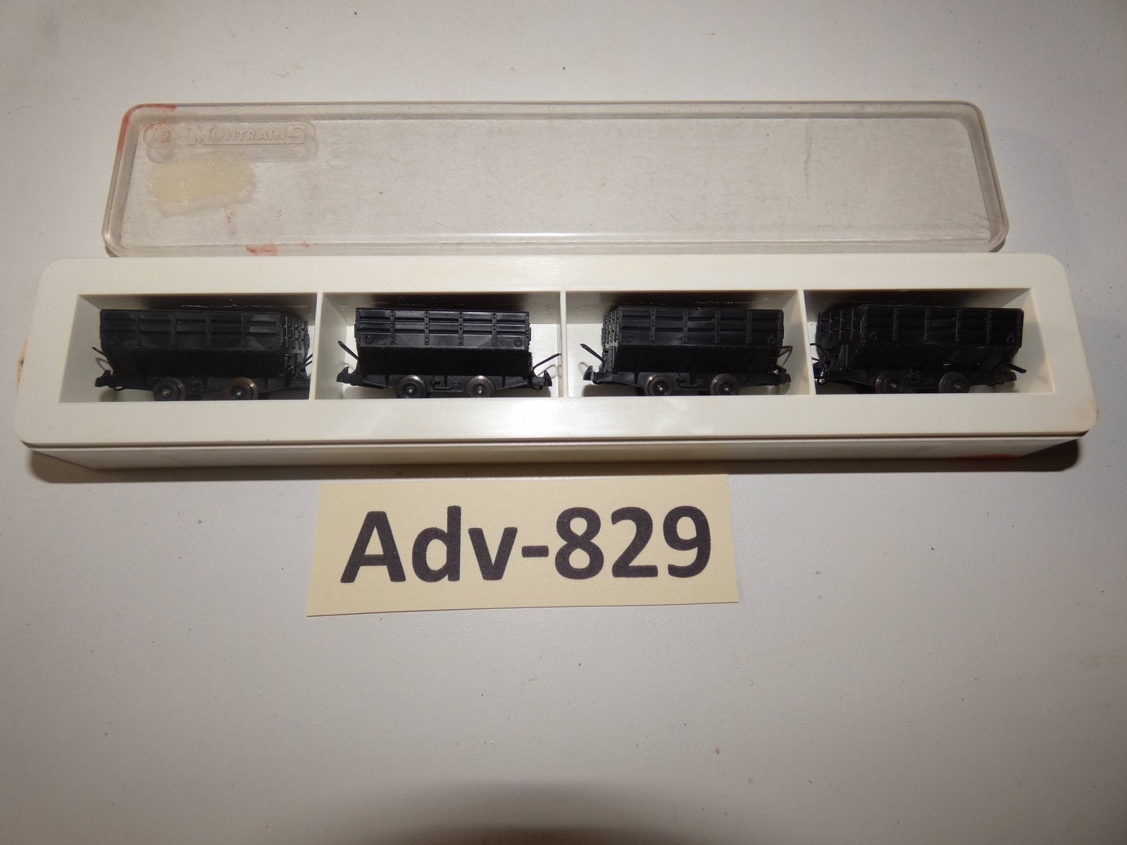 Adv-829 Kolenwagons 5106 Minitrains 30 inch, Overige merken, Gelijkstroom, Wagon, Ophalen of Verzenden