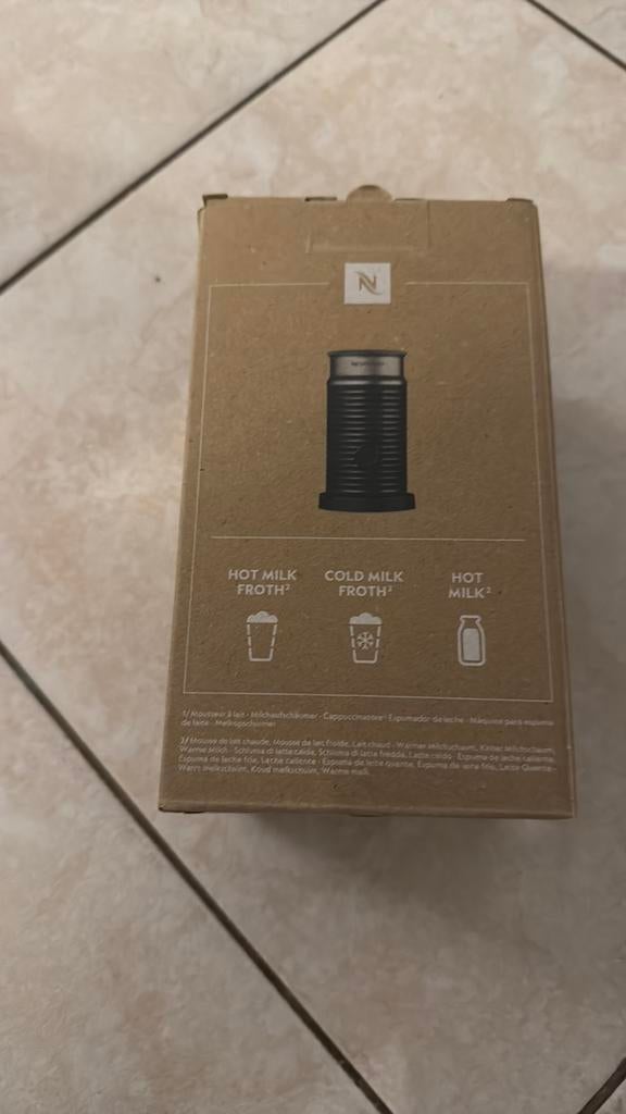 Melkopschuimer Nespresso Aeroccino 3 nieuw opgeopend, Ophalen of Verzenden, Zo goed als nieuw