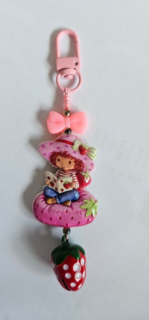strawberry shortcake keychain, Ophalen of Verzenden, Nieuw, Overige typen