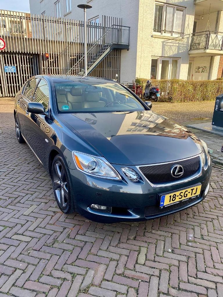 Lexus GS300 2006 – Liefhebbersauto in topconditie, Auto's, Lexus, Automaat, Beige, 2000 kg, Particulier