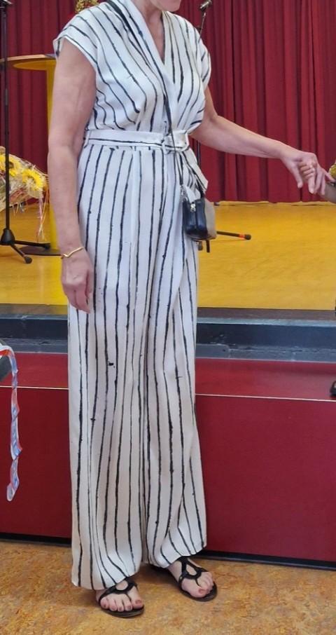 Jumpsuit Mango L, Mango, Verzenden, Wit, Maat 42/44 (L)