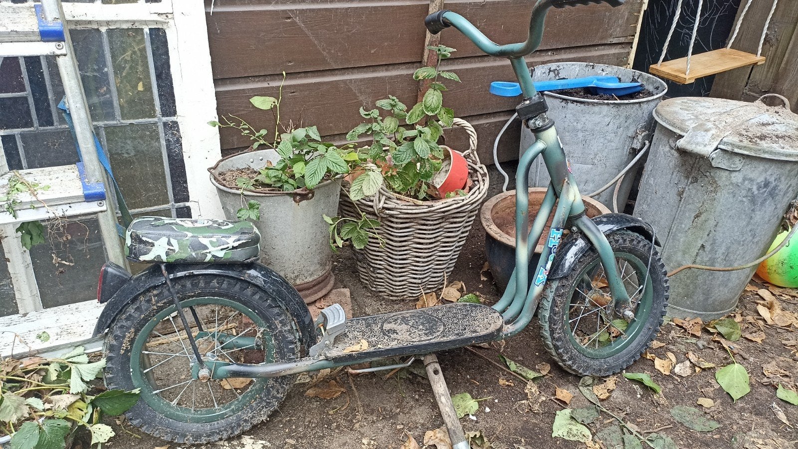 Stoere groene kinderstep - gratis af te halen step, Fietsen en Brommers, Fietsen | Kinderfietsjes, Ophalen, Gebruikt, Minder dan 16 inch