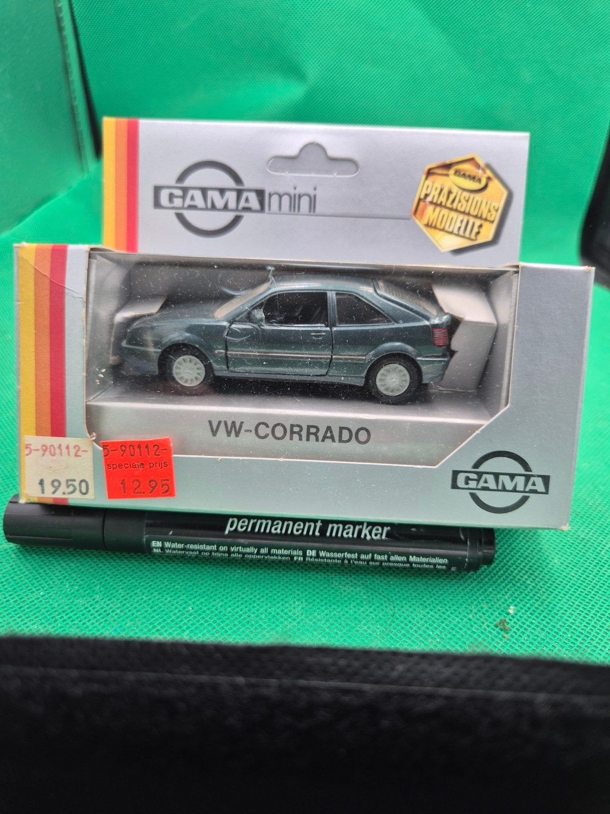 52 vw corrado 1/43 Gama, Ophalen of Verzenden, Zo goed als nieuw, Auto