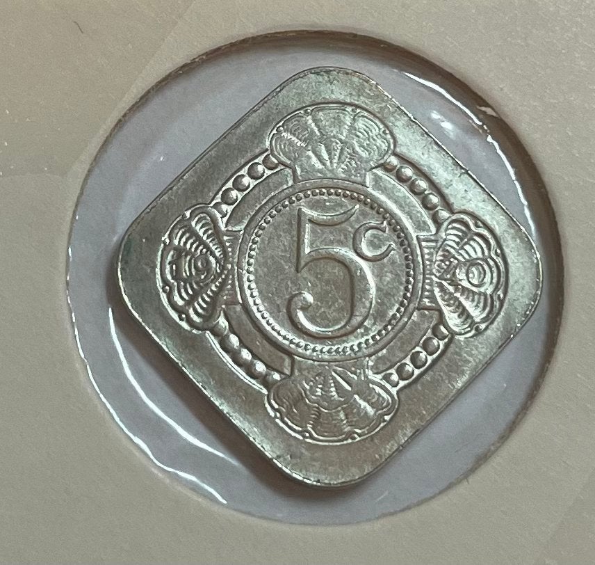 5 cent Nederland 25 jaar vrij 1945-1970, Ophalen of Verzenden, Koningin Juliana