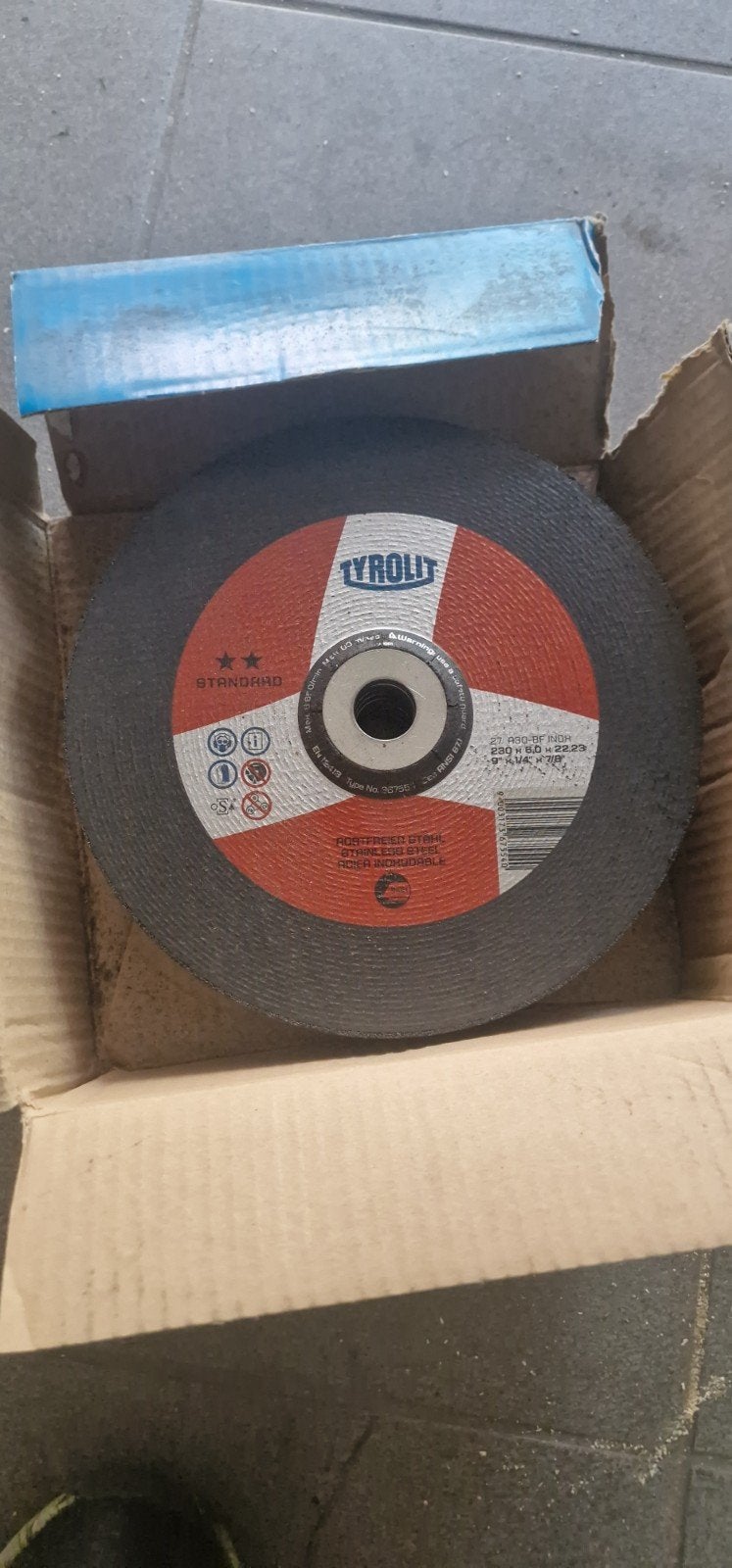 Tyrolit doorslijpschijven 230mm - 8x 6mm, 2x 2.5mm, Ophalen, Nieuw