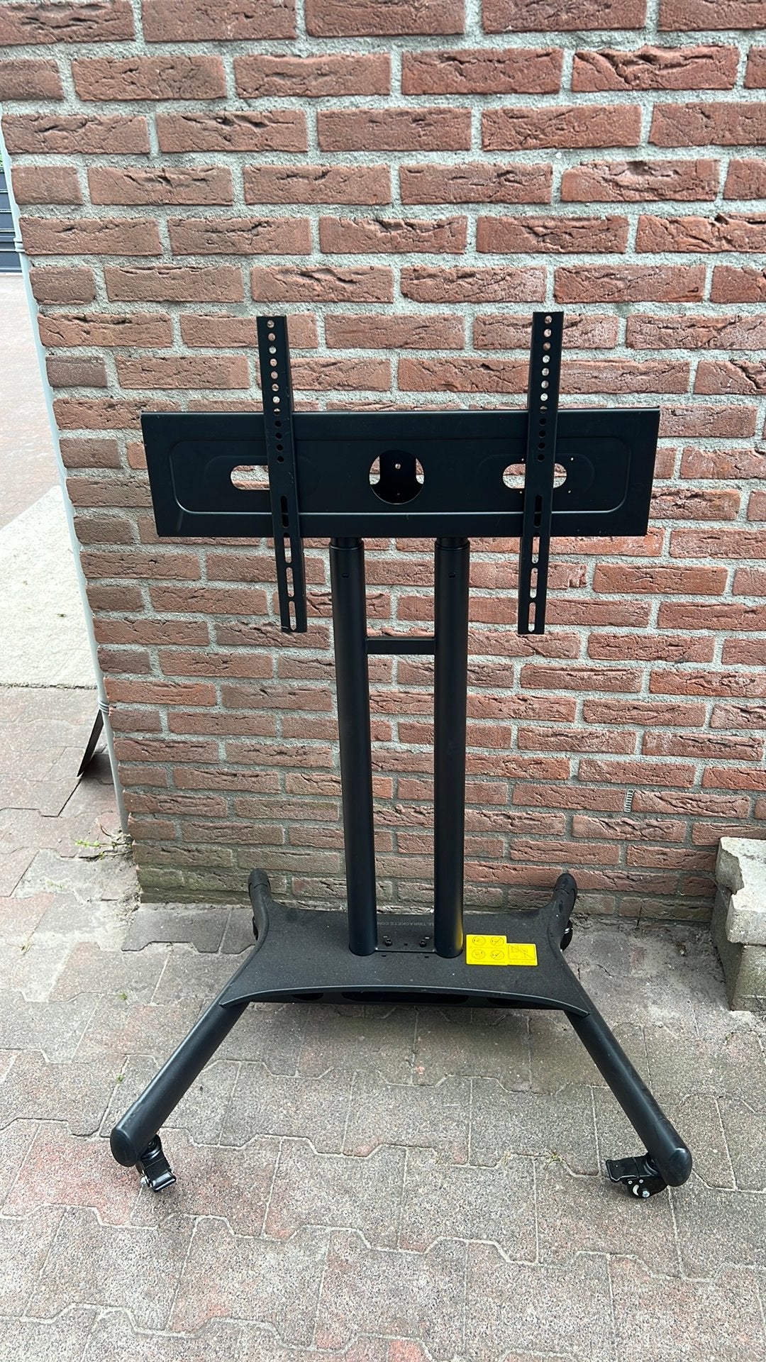 Multibrackets vloerstatief met vesa mount voor monitor / TV, Ophalen, Zo goed als nieuw