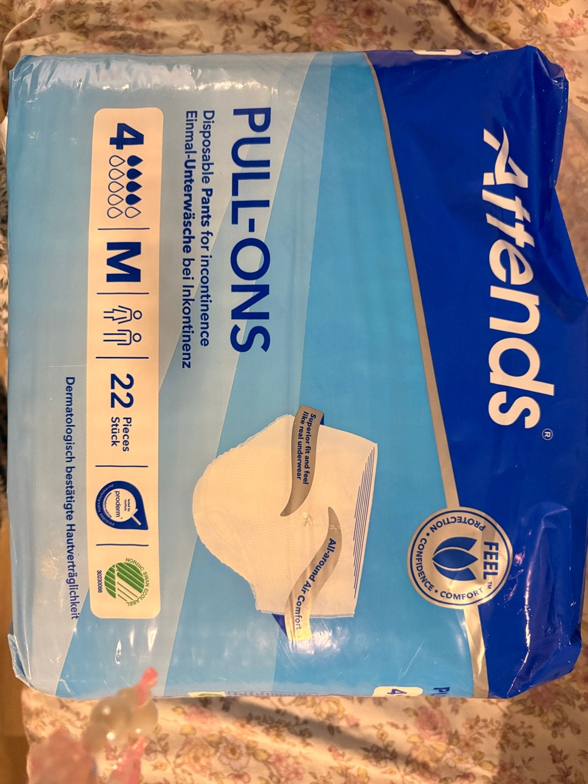 Attends Pull-Ons M incontinentiebroekjes 22 stuks nieuw, Ophalen of Verzenden, Nieuw
