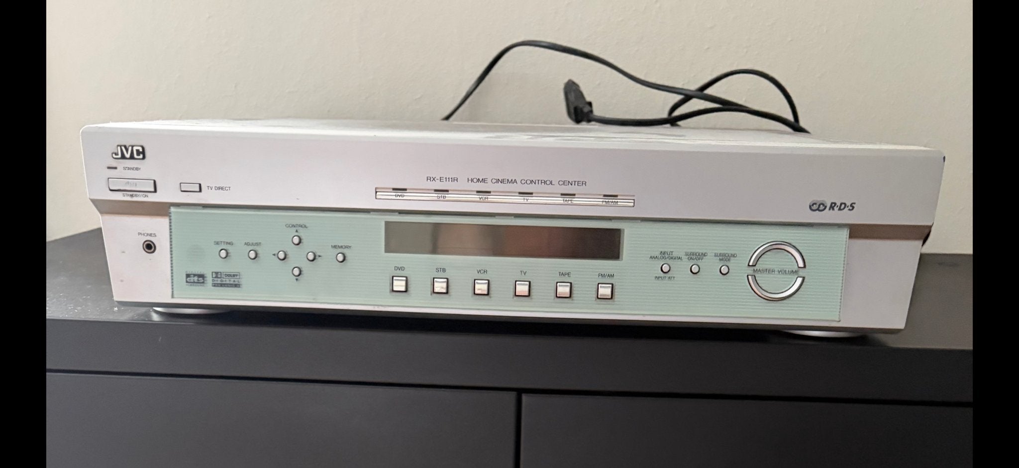 JVC Versterker - Home Cinema Control Center, Gebruikt, JVC, Ophalen of Verzenden, 60 tot 120 watt