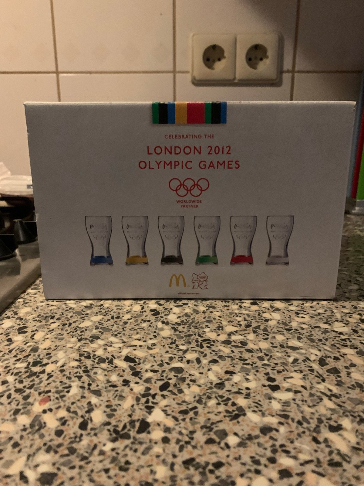 McDonald's London 2012 Olympische Spelen Glazen Set, Ophalen, Nieuw