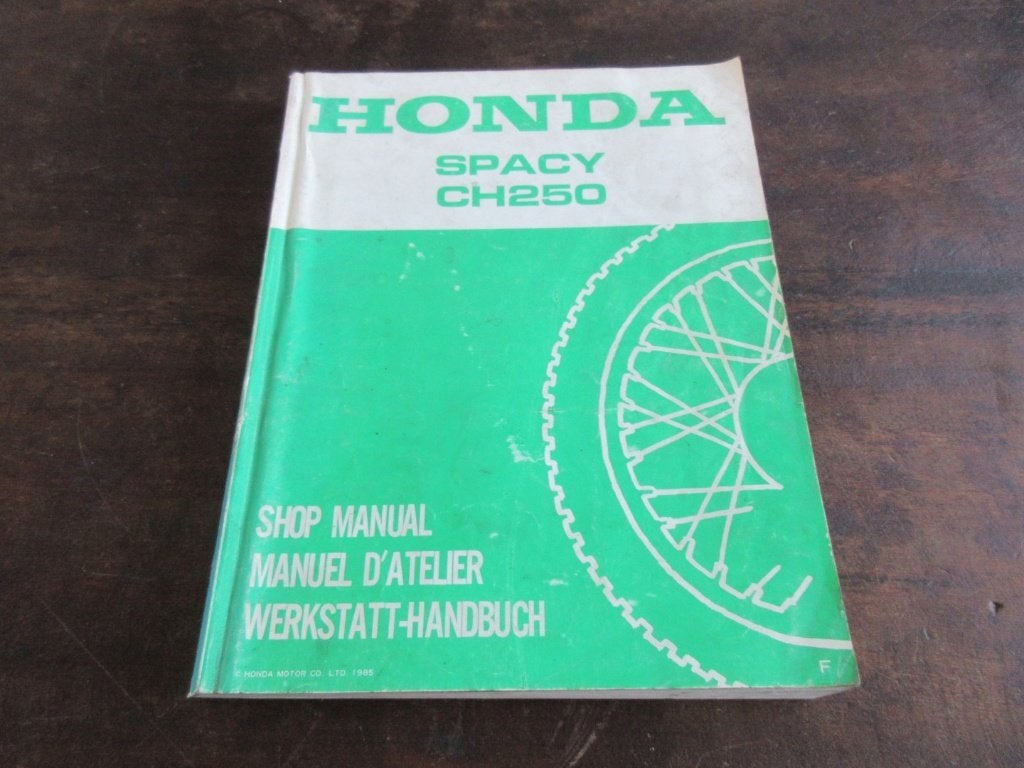 Honda CH250 Spacy werkplaatshandboek manual, Ophalen of Verzenden, Honda