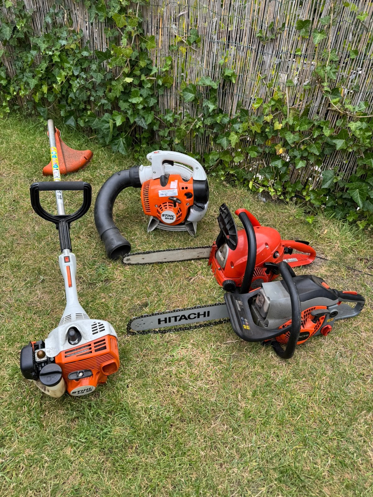 Partij tuingereedschap , tuinmachines , Stihl , Dolmar, Tuin en Terras, Ophalen, Gebruikt, Benzine