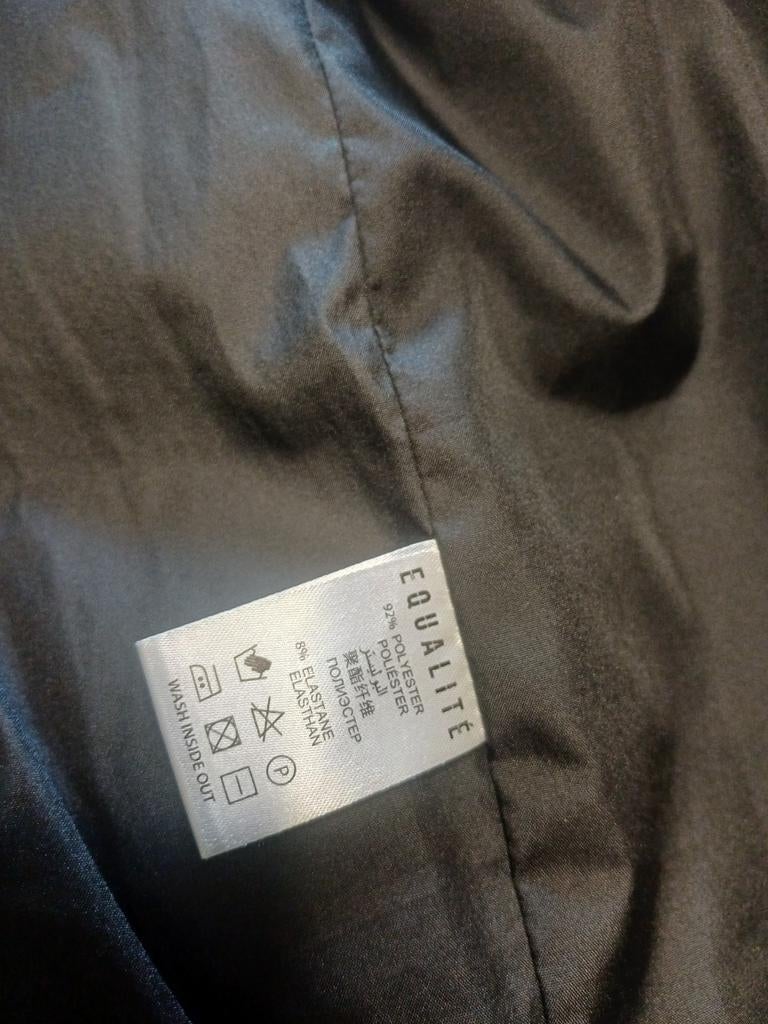 EQUALITÉ Bodywarmer Zwart Maat S, Zwart, Ophalen of Verzenden, Zo goed als nieuw, Maat 36 (S)