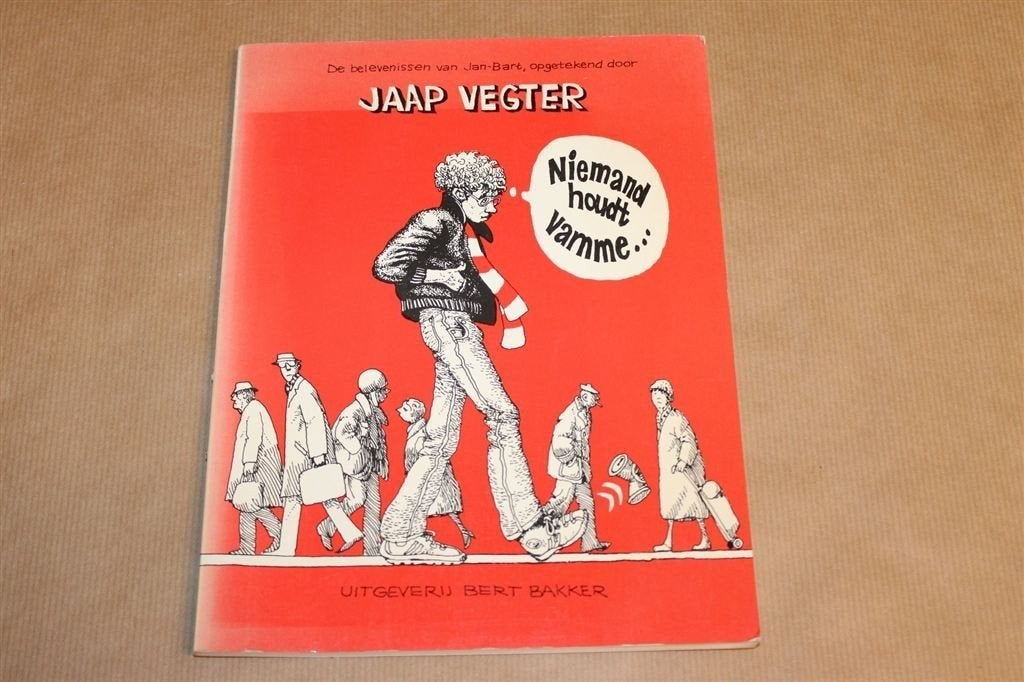 Niemand houdt vamme... — Jan-Bart Strip — Jaap Vegter, Boeken, Eén stripboek, Ophalen of Verzenden, Gelezen