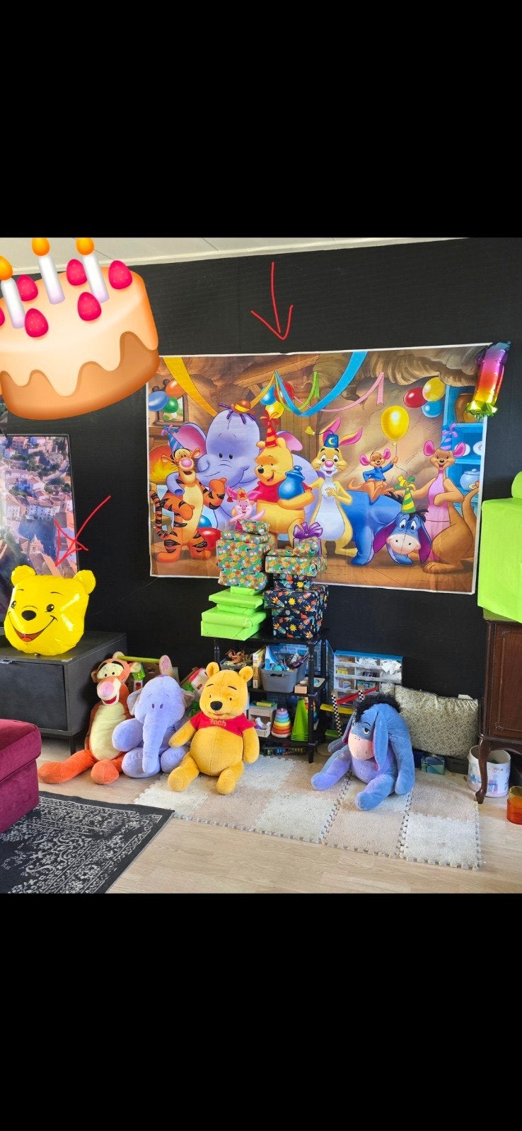 Gratis Winnie the Pooh Feestpakket, Ophalen of Verzenden, Versiering, Verjaardag