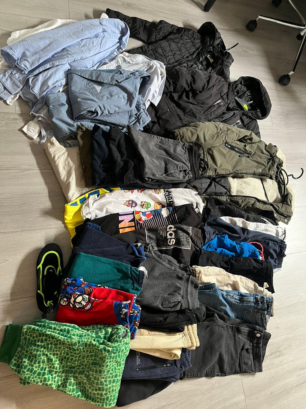 Complete jongens 8/9jaar kledingpakket maat 152/158 SAMEN€40, Ophalen of Verzenden, Zo goed als nieuw, Jongen, Broek