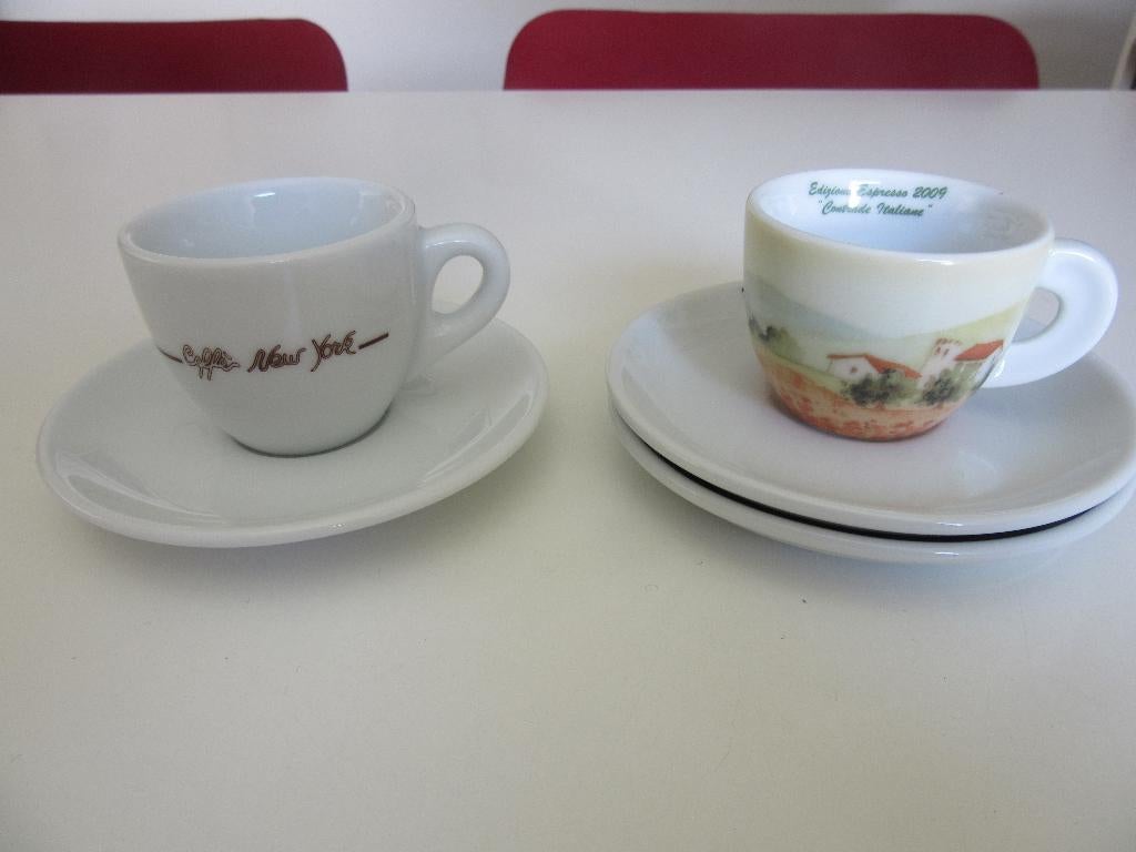 d'Ancap -Espresso Cups en Saucers - Nieuwstaat, Huis en Inrichting, Keuken | Servies, Ophalen of Verzenden, Zo goed als nieuw