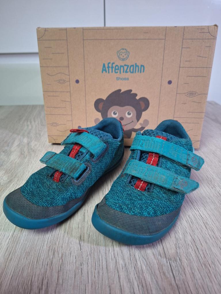Barefoot AffenZahn  Mt 29 - Blauw haai Shark, Gebruikt, AffenZahn, Jongen of Meisje, Schoenen