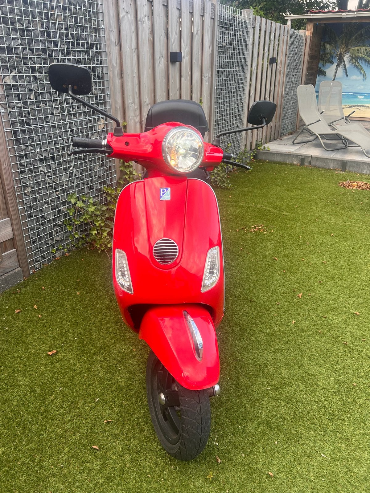 Vespa LX50 2-takt Scooter - Rood, Ophalen, Tweetakt, Gebruikt, Maximaal 45 km/u