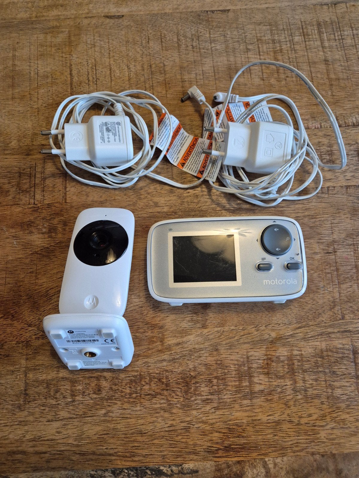 Motorola MBP482 babyfoon met camera, Kinderen en Baby's, Babyfoons, Ophalen of Verzenden, Gebruikt, 100 tot 250 meter, Camera