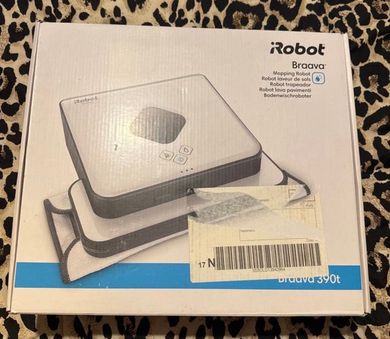 iRobot Braava 390t Dweilrobot - Nieuw in doos, IRobot, Nieuw, Dweilfunctie, Ophalen of Verzenden