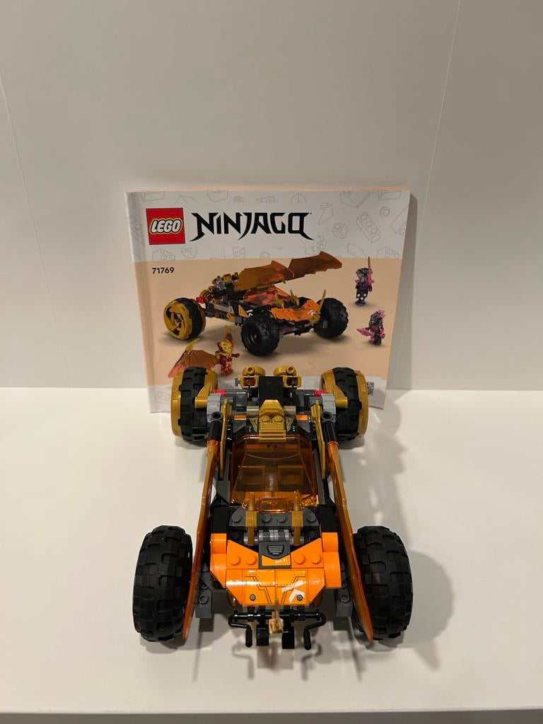 LEGO Ninjago 71769 Cole's Drakenracer - Complete Set, Lego, Ophalen of Verzenden, Zo goed als nieuw, Compleet