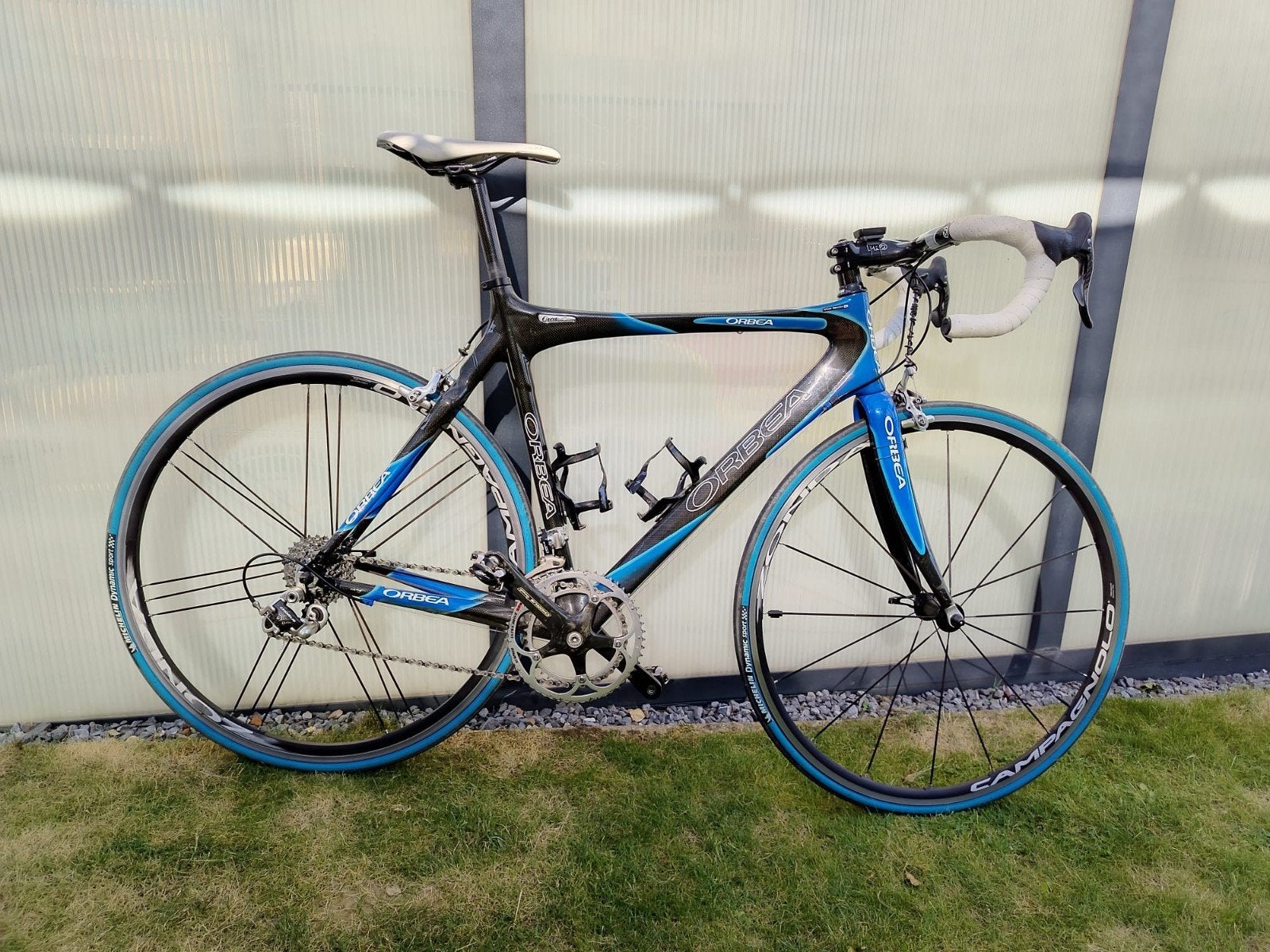 Orbea Carbon Racefiets Maat 56 Campagnolo Chorus Zonda, Carbon, Zo goed als nieuw, Meer dan 20 versnellingen, 53 tot 57 cm
