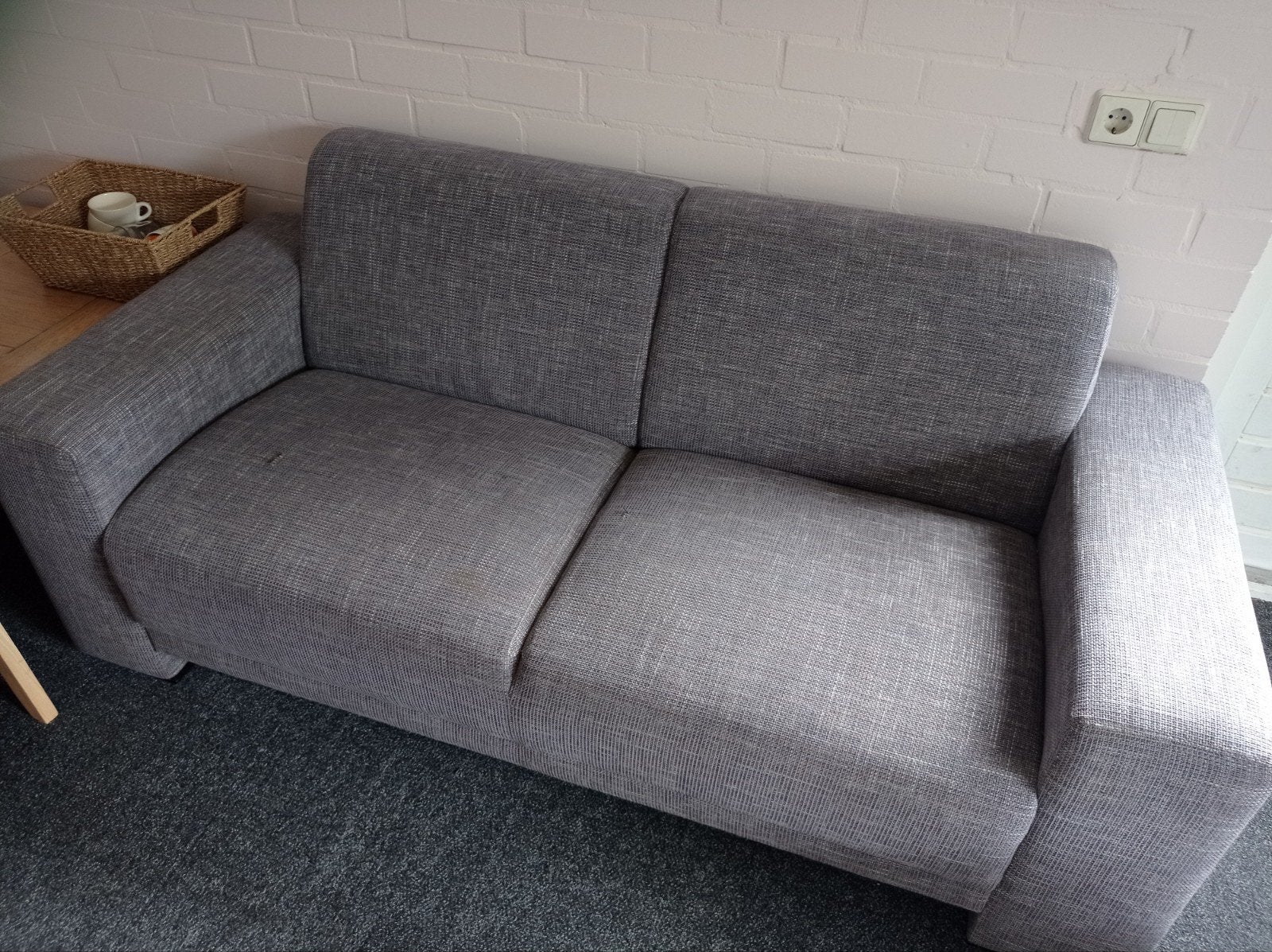 bank gratis afhalen, Huis en Inrichting, Banken | Bankstellen, Ophalen, Gebruikt, 150 tot 200 cm, Tweepersoons
