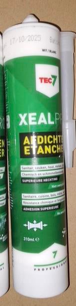 Tec7 XealPro afdichtingskit - neutraal/wit/zwart, Ophalen of Verzenden, Nieuw
