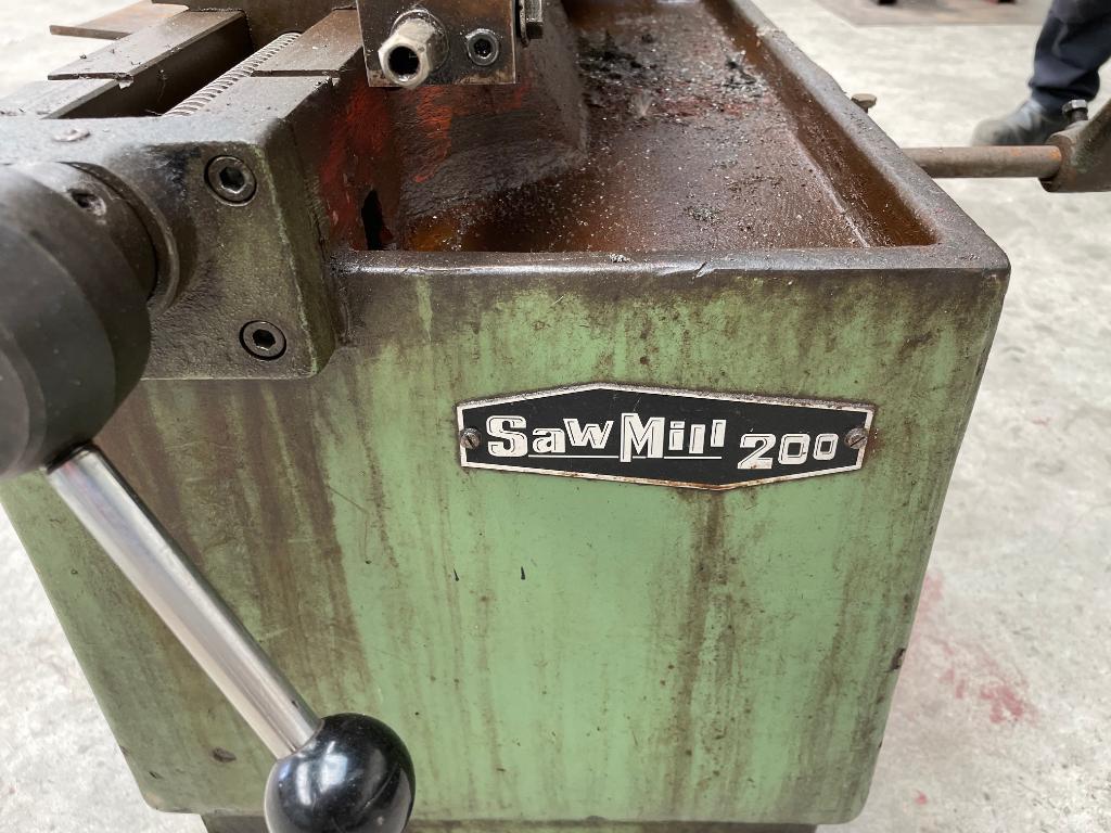 Sawmill 200 stationaire zaag, Ophalen, Gebruikt, 70 mm of meer, Overige typen
