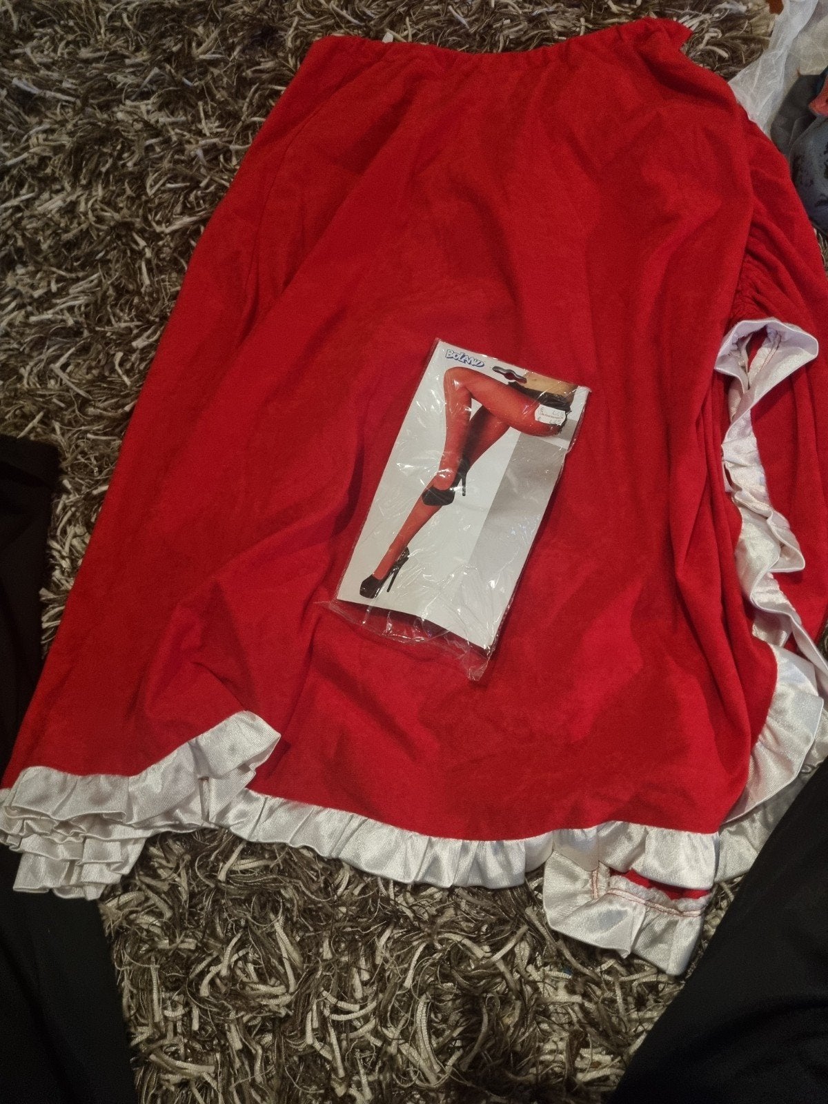 Roodkapje of Oktoberfest rok met panty - Maat 46, Kleding | Dames, Ophalen of Verzenden
