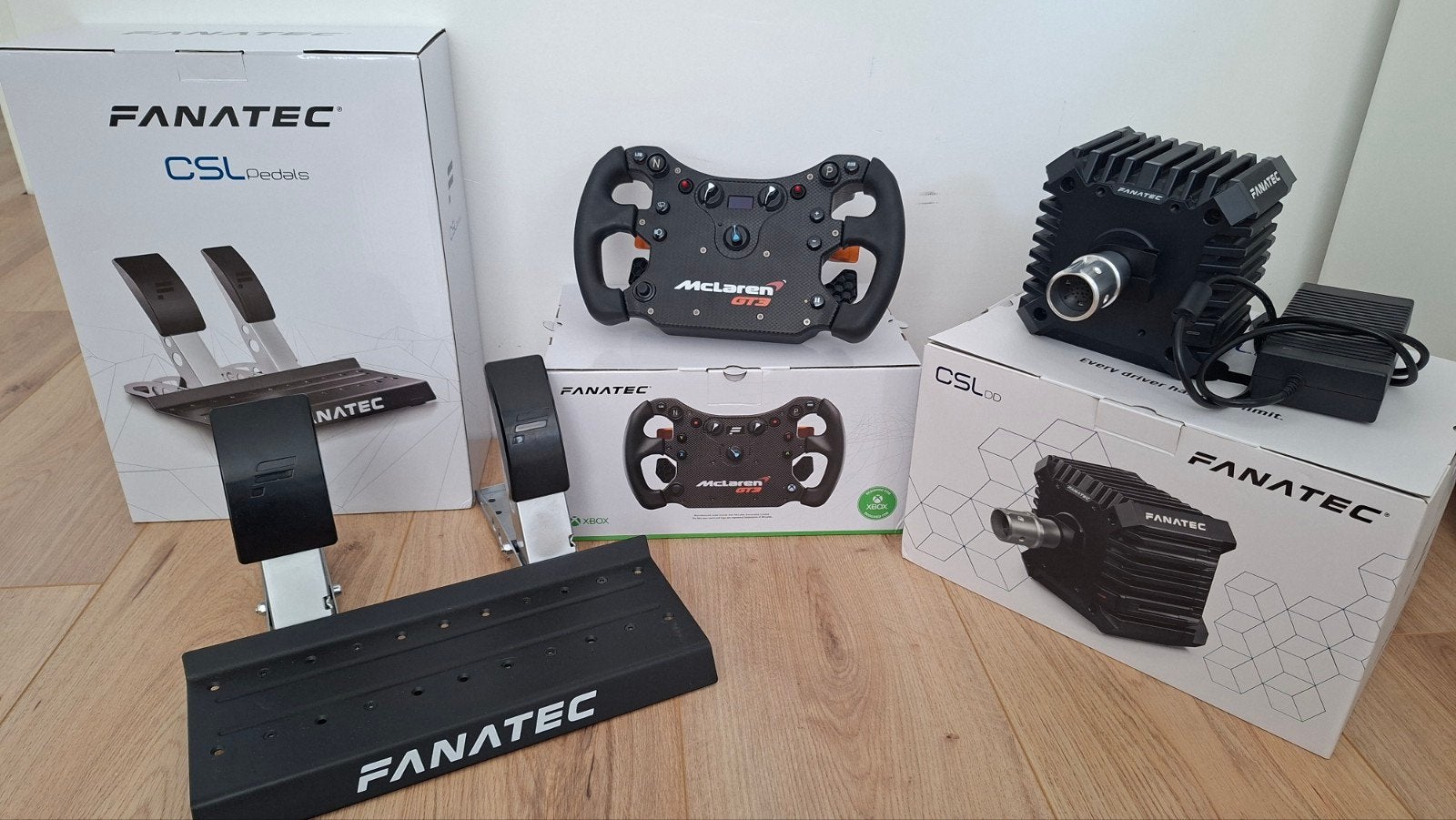 Fanatec CSL Elite Racing Wheel Set (Pedalen, Stuur, Base), Ophalen of Verzenden, Overige merken, Zo goed als nieuw
