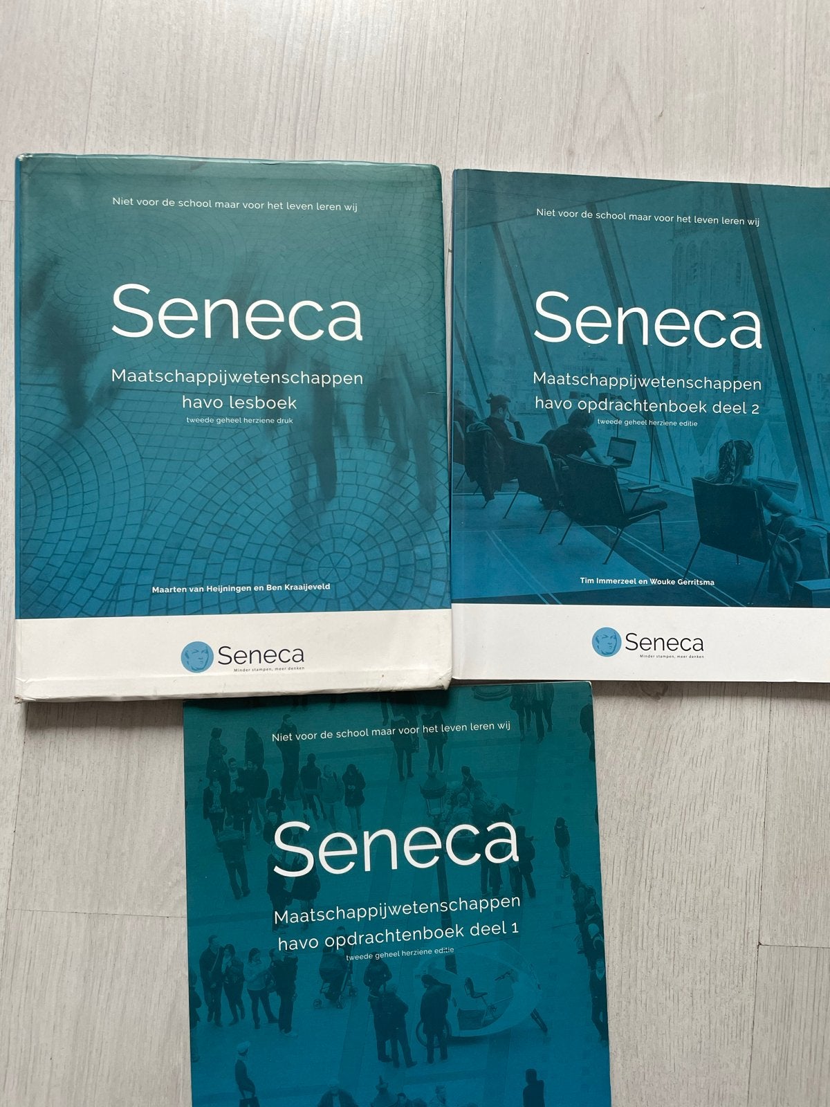 Seneca Maatschappijwetenschappen HAVO Lesboek & Opdrachtenbo, Boeken, Ophalen of Verzenden, Zo goed als nieuw, HAVO, Maatschappijleer