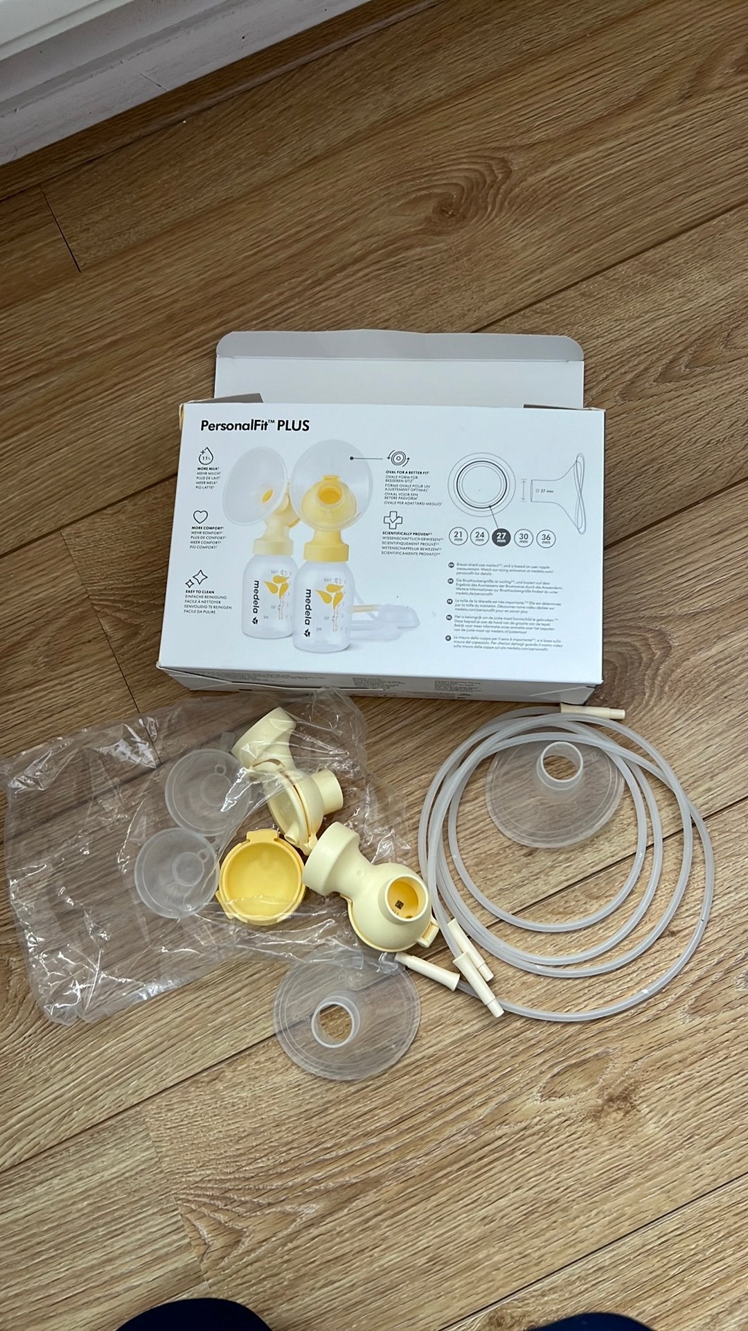 Medela Symphony onderdelen van Afkolfset - Zo goed als nieuw, Ophalen of Verzenden, Zo goed als nieuw