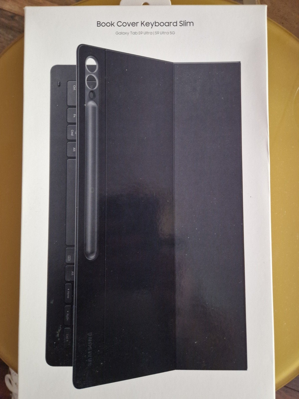 book cover keyboard S 9 zwart, Ophalen, Nieuw, Bescherming voor- en achterkant, S9