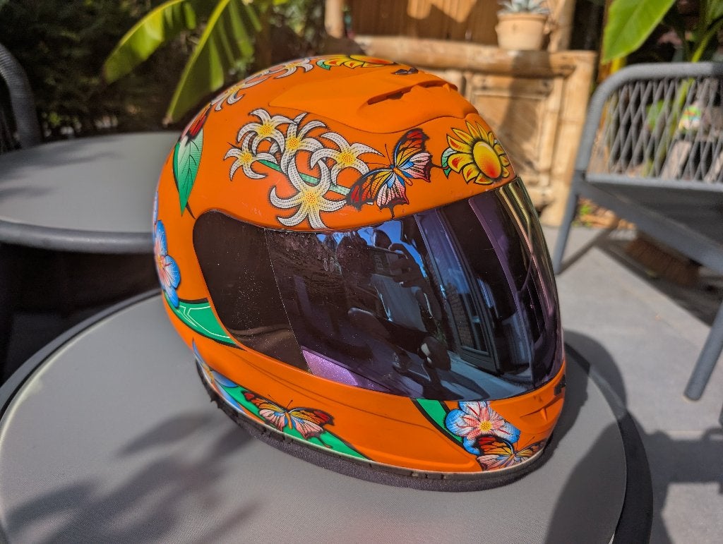 Motorhelm Booster, Integraalhelm, S, Dames, Tweedehands