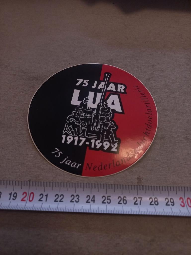 75 jaar lua, Verzamelen, Ophalen of Verzenden, Zo goed als nieuw