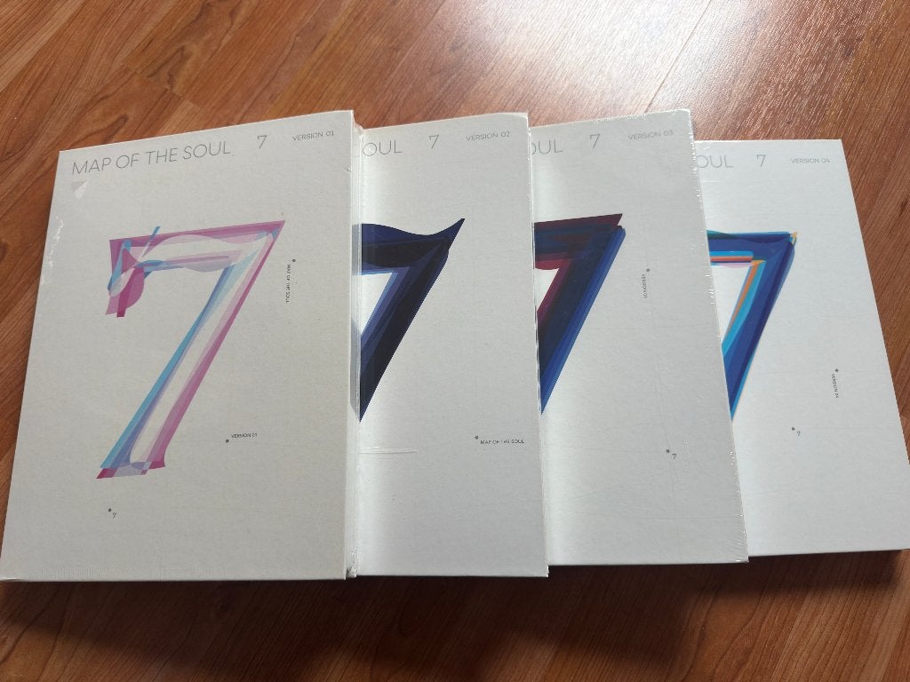 BTS - Map of the Soul: 7 (4 versies nieuw in verpakking), Ophalen of Verzenden, Nieuw in verpakking, Boybands & Girlbands, Album