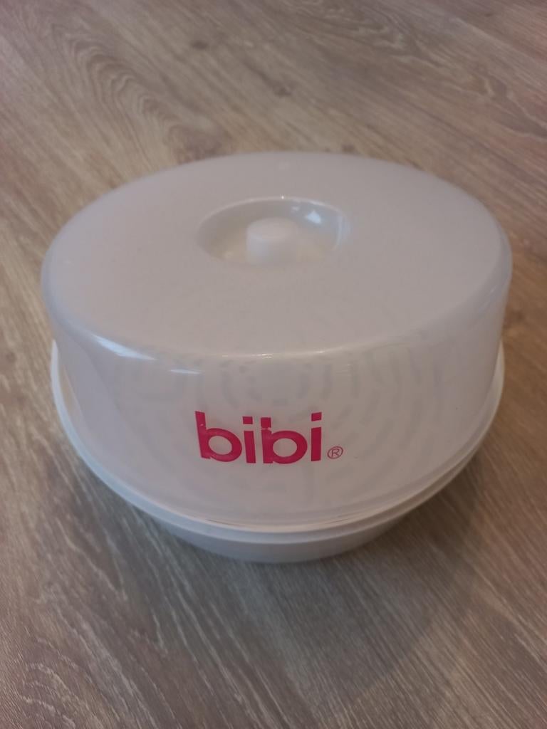 Bibi magnetron sterilisator - flessenkoker, Kinderen en Baby's, Babyvoeding en Toebehoren, Ophalen, Zo goed als nieuw, Sterilisator