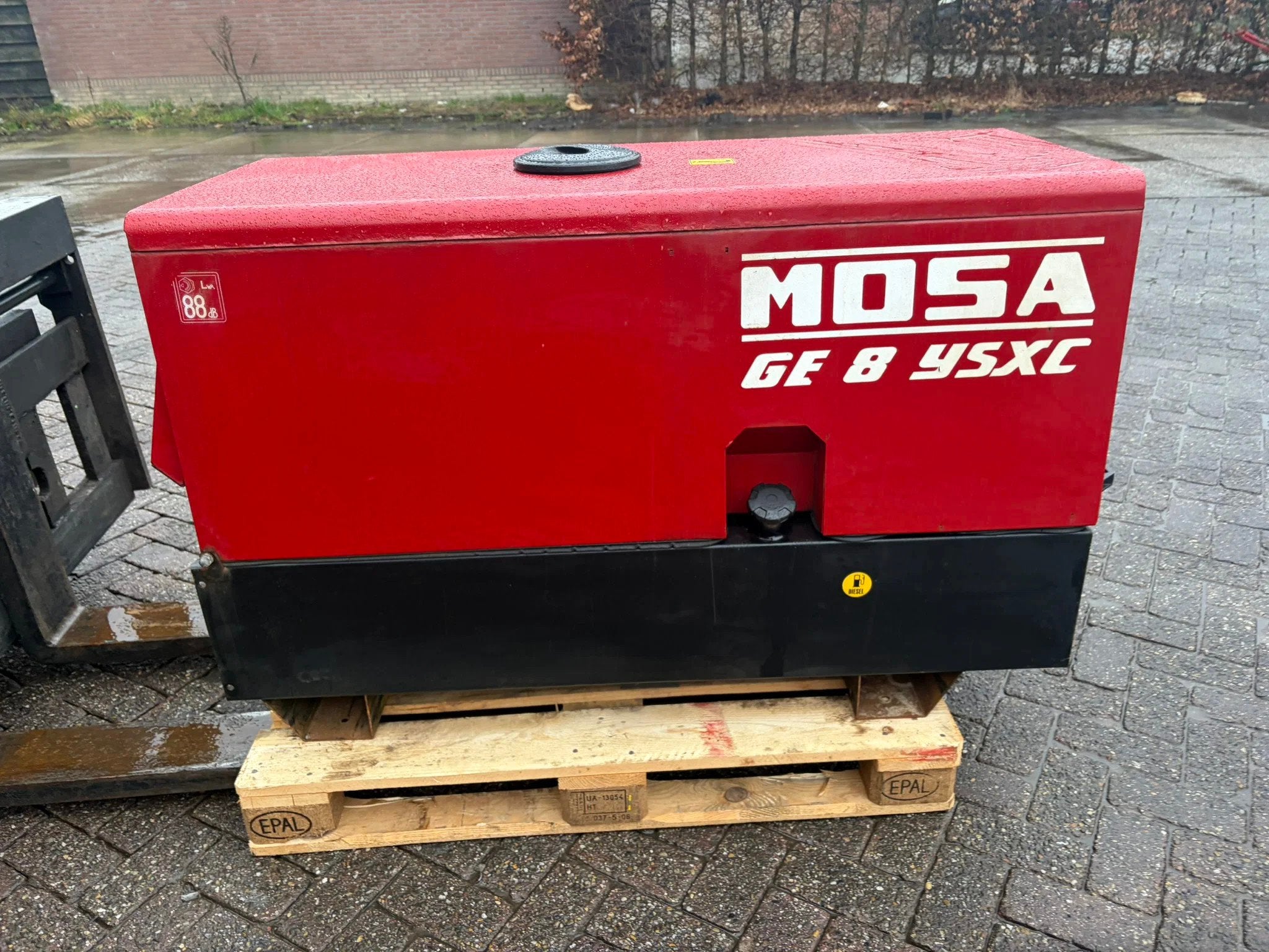 MOSA GE 8 YSXG professionele aggregaat / generator – 8 kVA, Zakelijke goederen, Machines en Bouw | Aggregaten